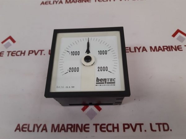 BENTEC PAQR96 AMPERMETER WITH CIRCLE SCALE 240
