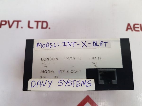 DAVY SYSTEMS INT-X-DLPT