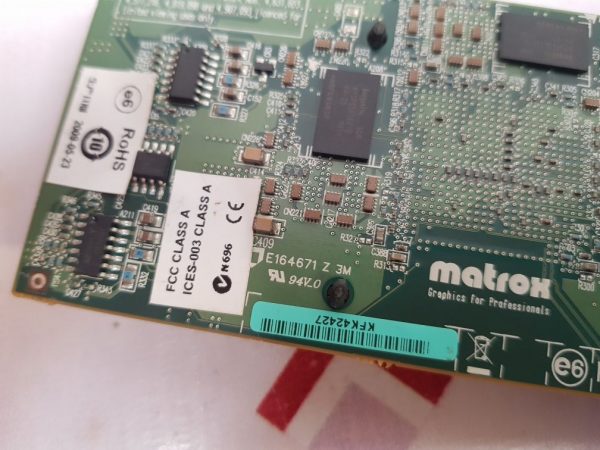 MATROX F2462-00 GRAPHICS CARD