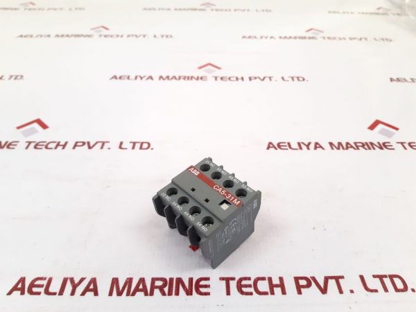 ABB CA5-31M AUXILIARY CONTACT BLOCK