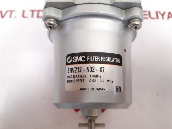SMC EIW212-N02-X7 FILTER REGULATOR UNIT