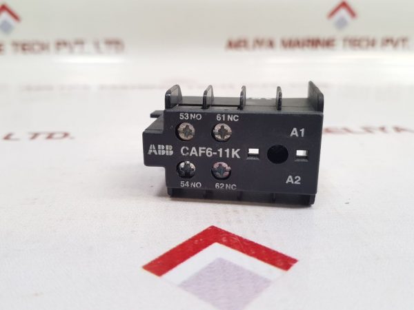 ABB CAF6-11K AUXILIARY CONTACT BLOCK