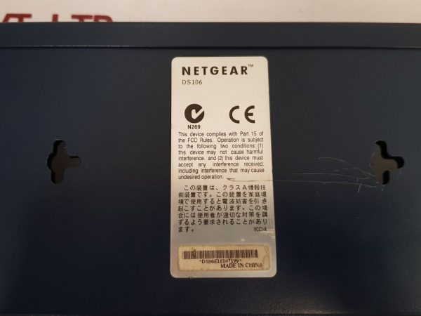 NETGEAR DS106 10/100 MBPS DUAL SPEED HUB