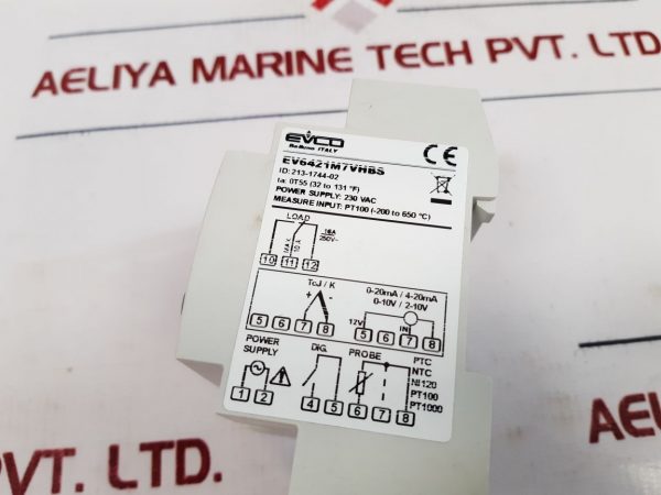 EVCO EV6421M7VHBS DIGITAL THERMOREGULATOR