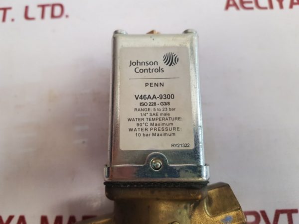 JOHNSON CONTROLS PENN V46AA-9300 WATER REGULATOR VALVE