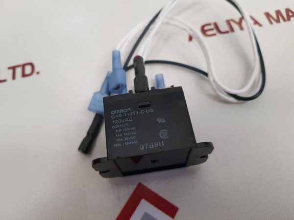 G4B 112T1 FD US RP AC120 OMRON Relè   Electronics - Foto 6