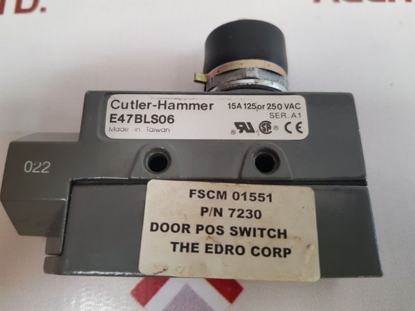 CUTLER-HAMMER E47BLS06 DOOR POS SWITCH