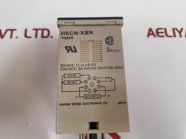 OMRON TATEISI ELECTRONICS H5CN-XBN TIMER H5CN