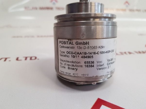 POSITAL OCD-CAA1B-1416-C10V-H3P-339 CANOPEN ROTARY ENCODER