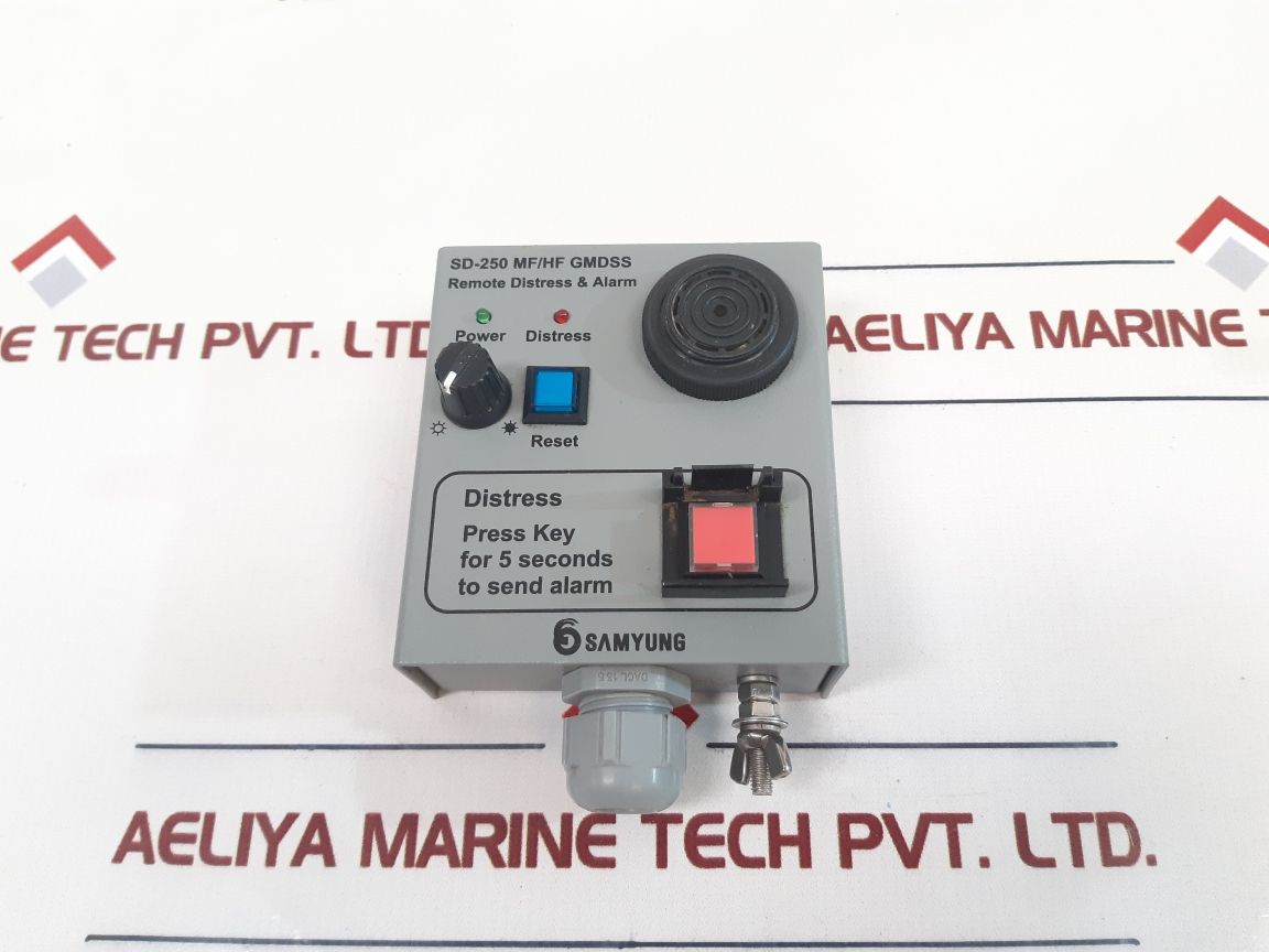 SAMYUNG SD-250 MF/HF GMDSS REMOTE DISTRESS & ALARM - Aeliya Marine