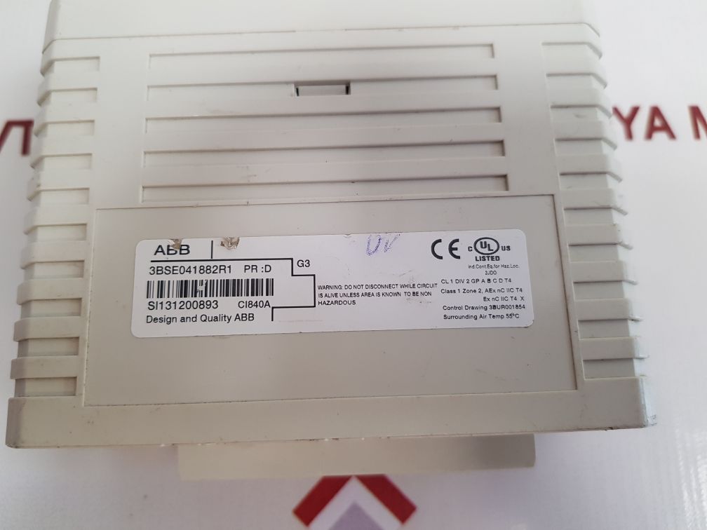 ABB CI840A PROFIBUS COMMUNICATION MODULE 3BSE041882R1