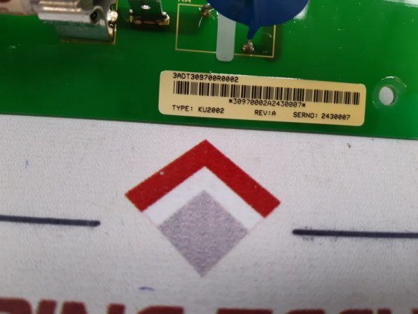 ABB KU2002 VARISTOR BOARD 3ADT309700R0002