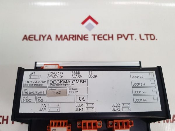 DECKMA FMS 3000 AFM01-E1 FIRE LOOP MODULE