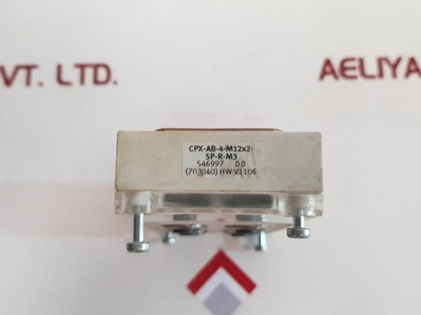 FESTO CPX-AB-4-M12X2-5P-R-M3 TERMINAL INTERLINKING CONNECTION BLOCK