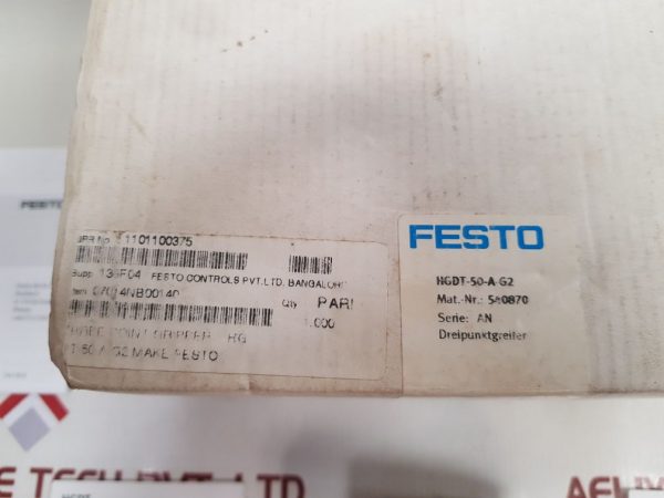 FESTO HGDT-50-A-G2 THREE-POINT GRIPPER