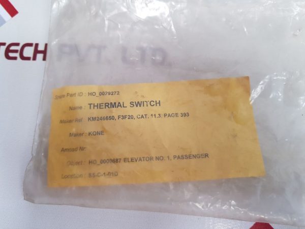 HONEYWELL 2455R THERMAL SWITCH