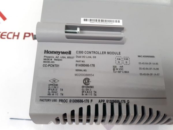 HONEYWELL C300 CONTROLLER MODULE CC-PCNT01