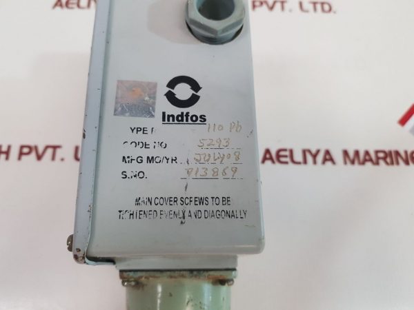 INDFOS 110 PB DIFFERENTIAL PRESSURE SWITCH