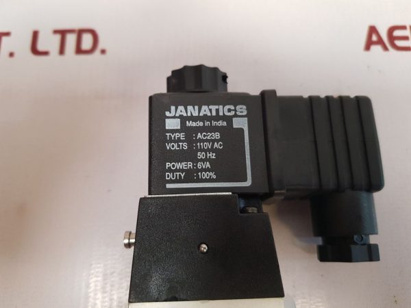 JANATICS DS255SR61 1/4 PNEUMATIC COMPACT VALVE