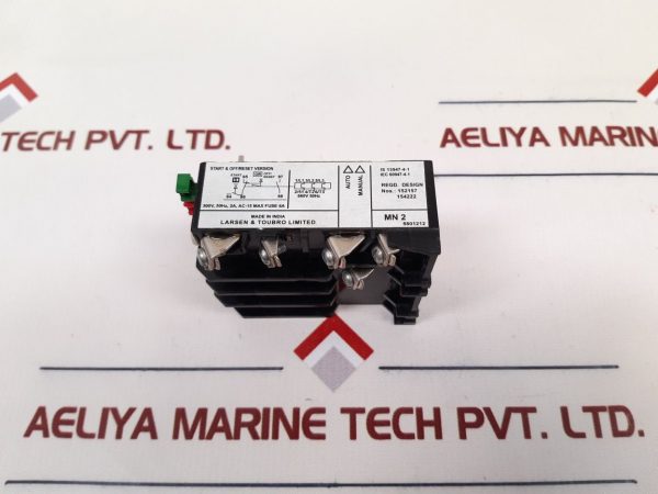 LARSEN &TOUBRO MN2 THERMAL OVERLOAD RELAY SS 94141