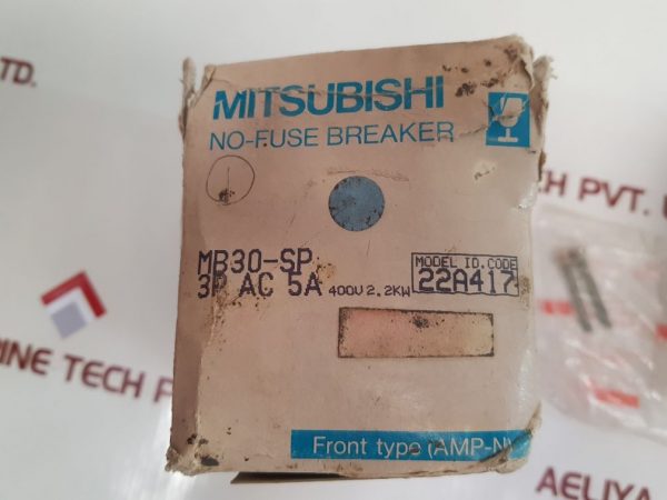 MITSUBISHI MB30-SP NO-FUSE MOTOR BREAKER 5A