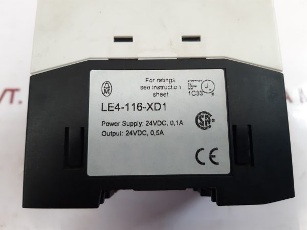 MOELLER LE4-116-XD1 PROGRAMMABLE LOGIC CONTROLLER