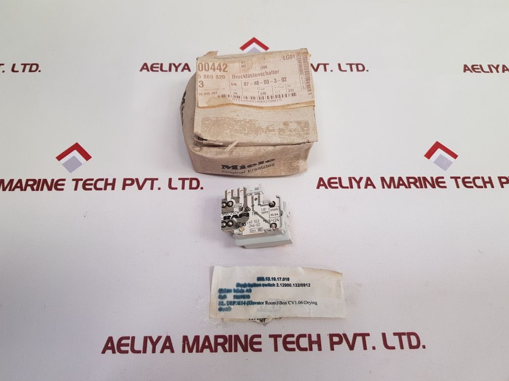 MIELE 5869820 PUSH BUTTON SWITCH