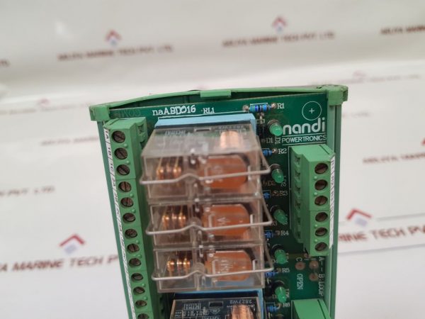 NANDI POWERTRONICS NAABDO16 RELAY INTERFACE MODULE