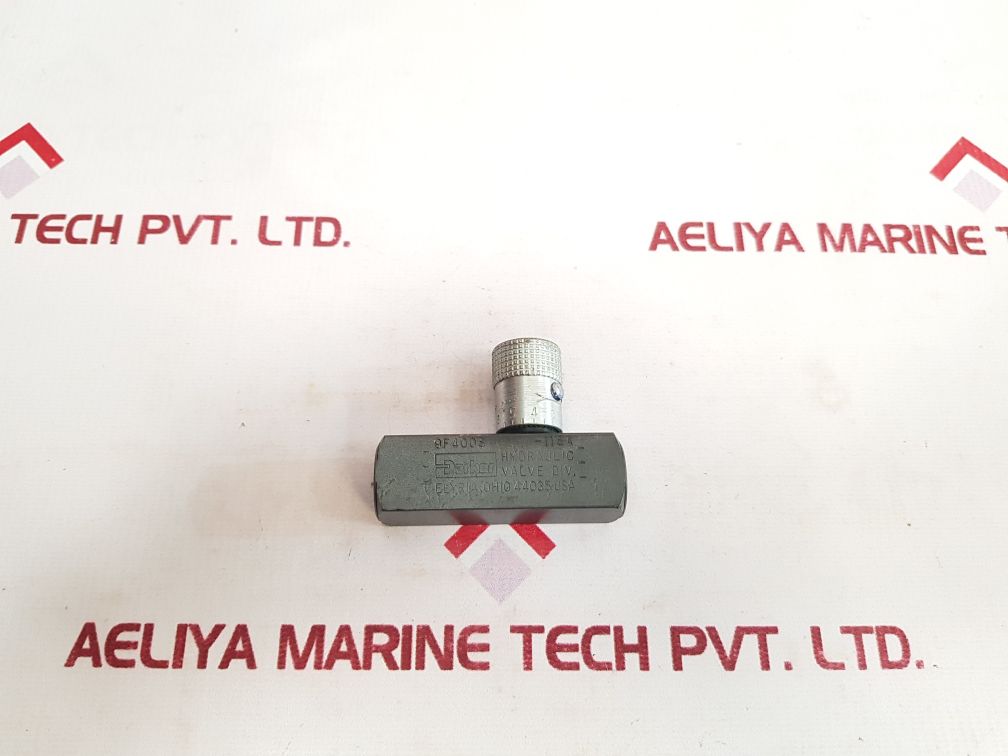 PARKER 9F400S FLOW CONTROL VALVE