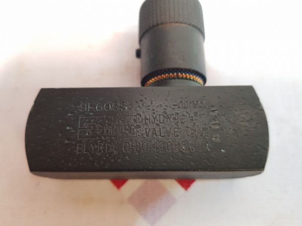 PARKER 9F600S FLOW CONTROL VALVE