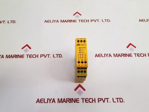 PILZ PNOZX1 24VAC/DC 3N/O 1N/C SAFETY BARRIER AND ISOLATOR