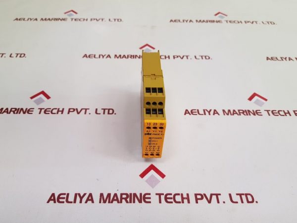PILZ PNOZX1 24VAC/DC 3N/O 1N/C SAFETY BARRIER AND ISOLATOR