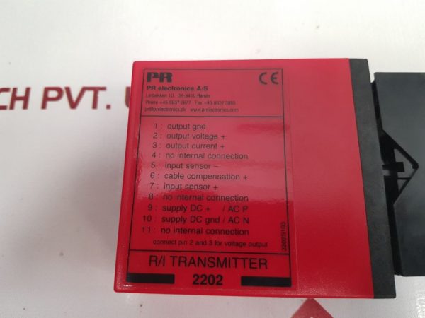 PR ELECTRONICS 2202 R/I TRANSMITTER 2202S103/2202R6P