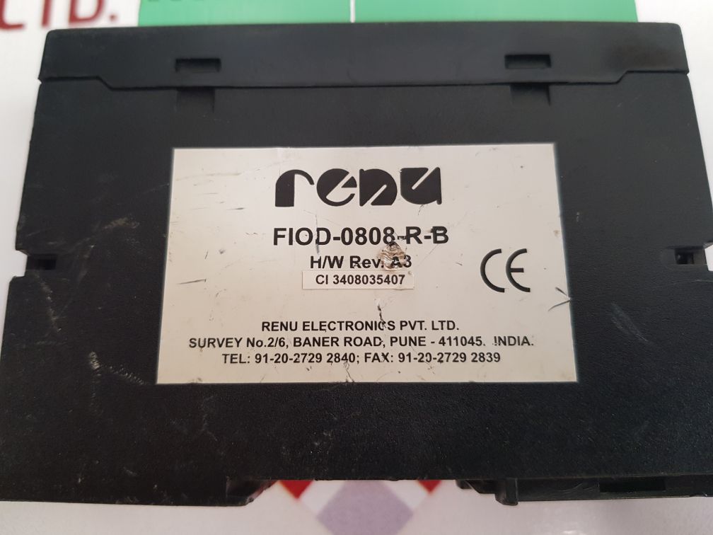RENU FIOD-0808-R-B I/O MODULE FIOD-0808-R-B