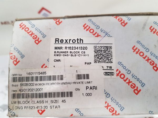 REXROTH R162341320 BALL RAIL SYSTEMS