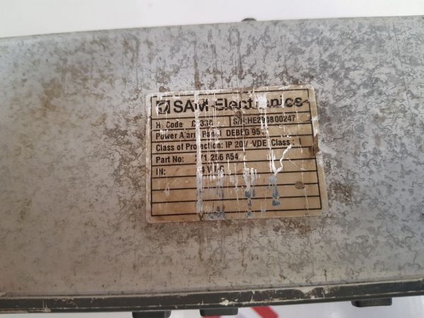 SAM ELECTRONICS DEBEG9517 POWER ALARM PANEL