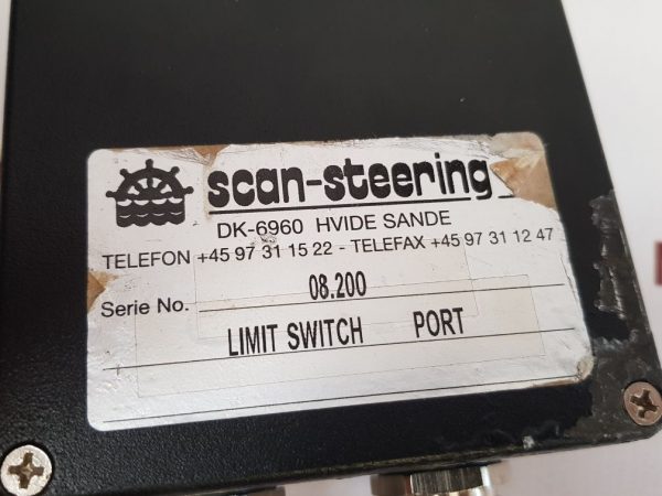 MOELLER SCAN-STEERING 08.200 LIMIT SWITCH PORT