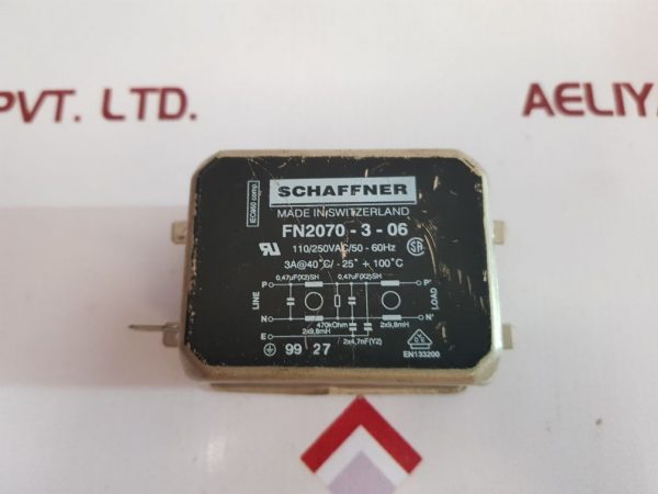 SCHAFFNER FN2070-3-06 LINE FILTER