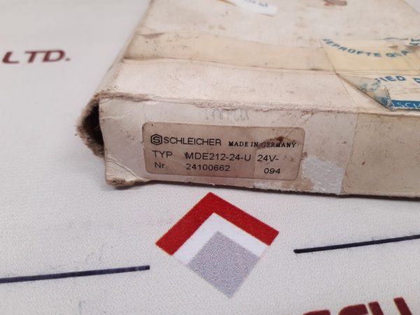 SCHLEICHER MDE 212 – 24 PCB CARD MDE212-24-U