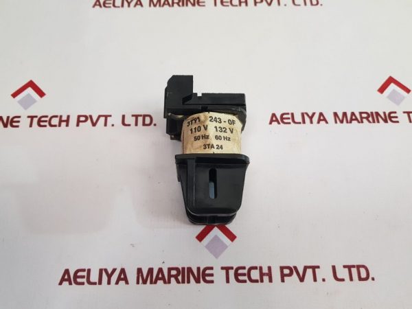 SIEMENS 3TY1 243-0F CONTACTOR COIL
