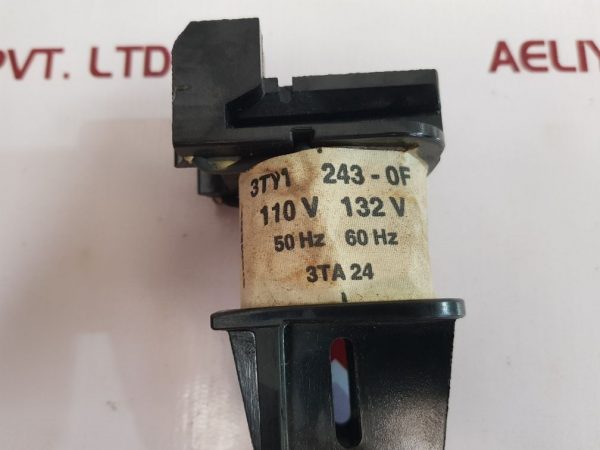 SIEMENS 3TY1 243-0F CONTACTOR COIL
