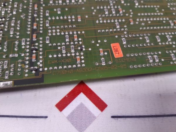 SIEMENS SIMATIC 6ES5244-3AA22 PCB CAR