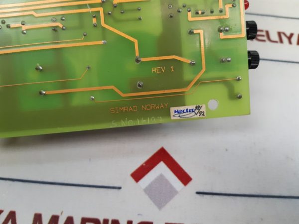 SIMRAD 382-073542 PCB CARD