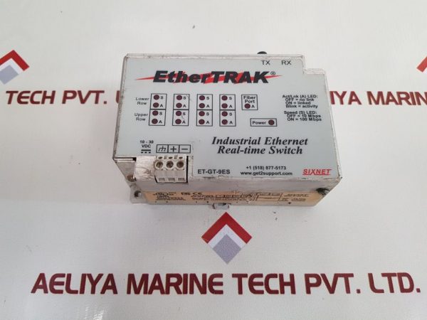 SIXNET ET-GT-9ES INDUSTRIAL ETHERNET REAL-TIME SWITCH
