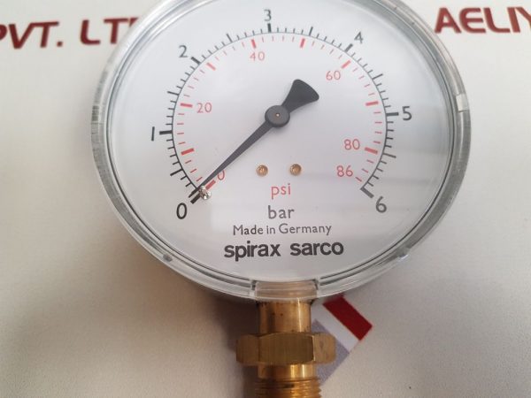 SPIRAX SARCO 759.0.51.02.008 PRESSURE GAUGE