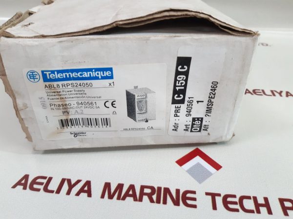 TELEMECANIQUE SCHNEIDER ELECTRIC ABL8RPS24050 UNIVERSAL POWER SUPPLY