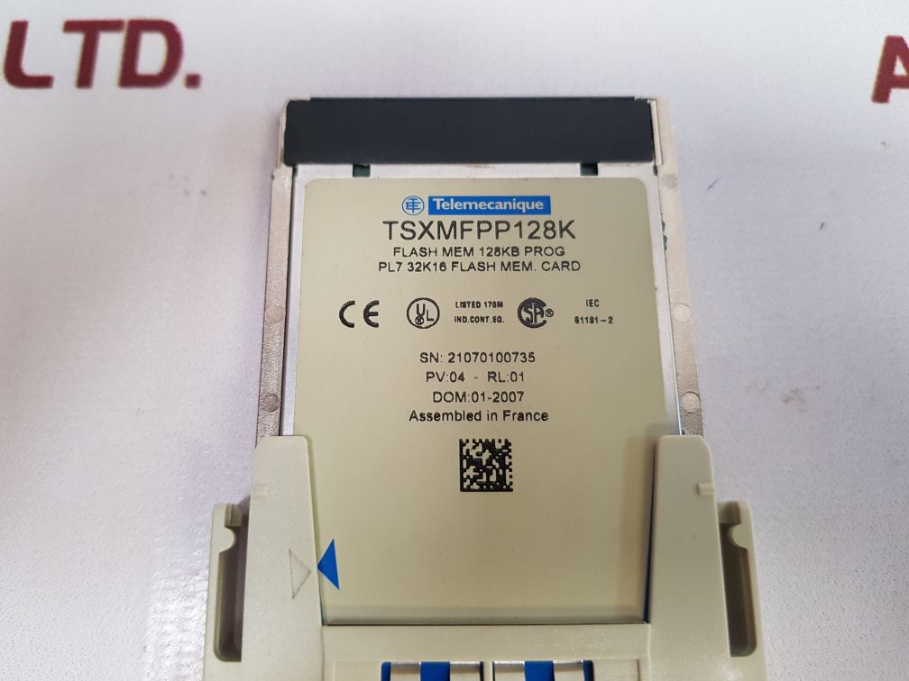 TELEMECANIQUE TSXMFPP128K FLASH MEMORY CARD