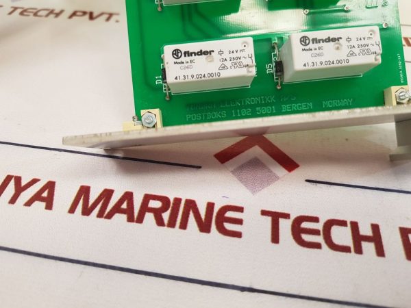 TOMBRA E5383 RELAY CARD