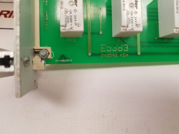 TOMBRA ELEKTRONIKK E5383 RELAY CARD