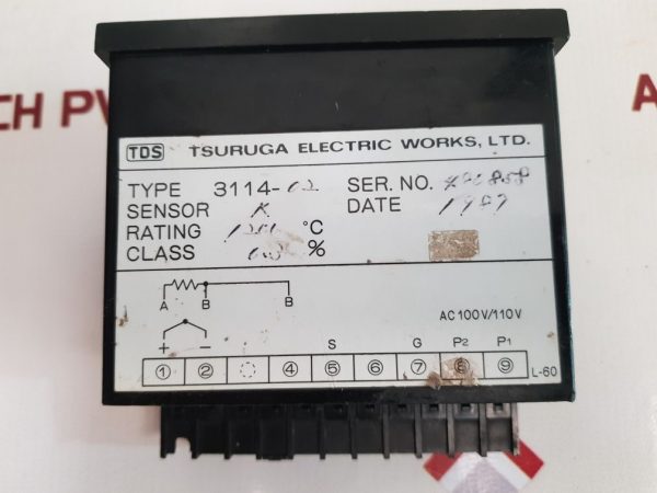 TSURUGA ELECTRIC 3114-02 DIGITAL METER
